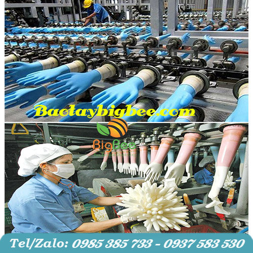 Dây chuyền sản xuất Găng tay y tế nitrile  Dây chuyền sản xuất Găng tay y tế nitrile