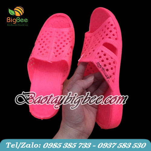 Dép tổ ong màu hồng dày dặn siêu bền giá tốt Dép tổ ong màu hồng dày dặn siêu bền giá tốt