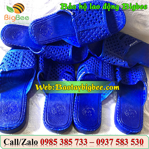 Xưởng sỉ dép tổ ong màu xanh dương giá rẻ