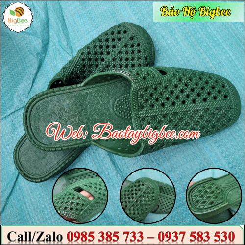 >>Dép có độ bền cao, chống trơn và thông thoáng tốt. >>Dép có độ bền cao, chống trơn và thông thoáng tốt.
