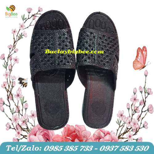 Dép tổ ong đen Dép tổ ong đen