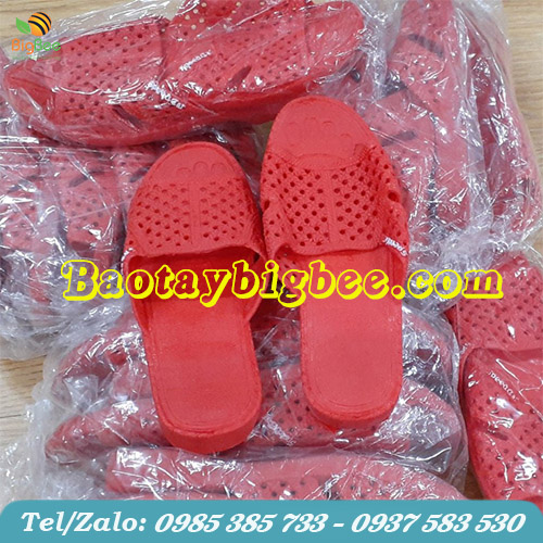 Dép tổ ong màu đỏ Dép tổ ong màu đỏ