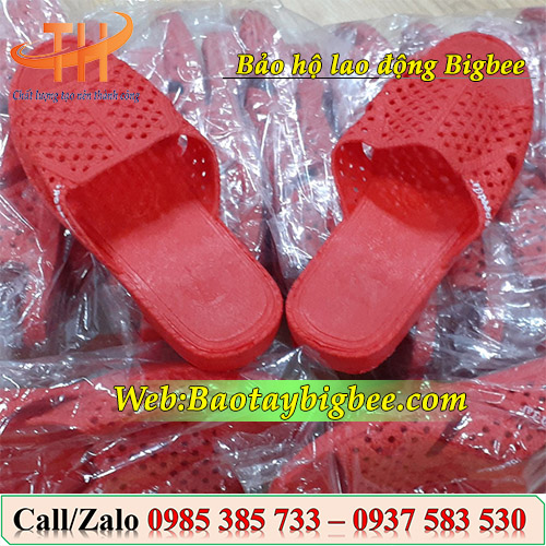 Dép tổ ong màu đỏ Dép tổ ong màu đỏ