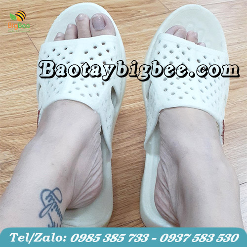 Dép tổ ong màu Trắng Dép tổ ong màu Trắng