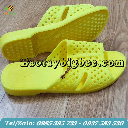 Dép tổ ong màu vàng Dép tổ ong màu vàng