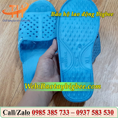 Dép tổ ong màu xanh dương Dép tổ ong màu xanh dương