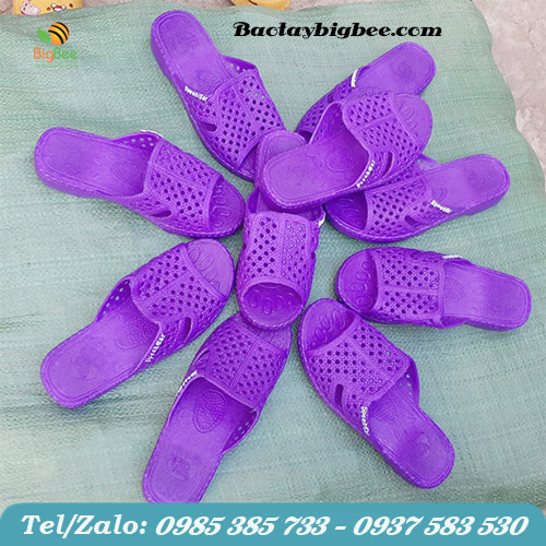 Dép tổ ong màu tím Dép tổ ong màu tím