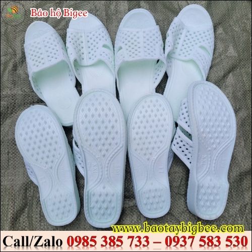 Nguồn lấy sỉ dép tổ ong trắng giá rẻ tại TPHCM