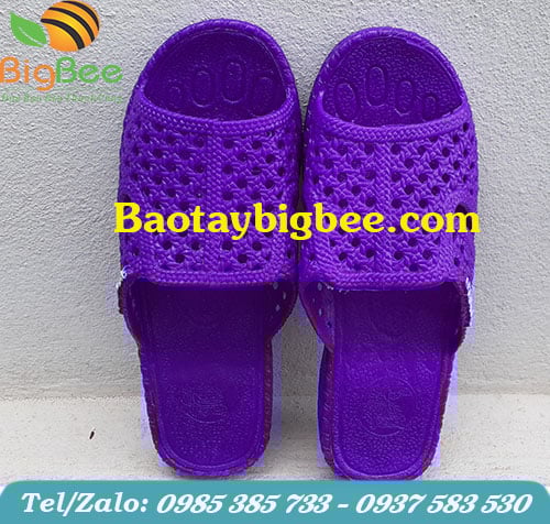 Dép tổ ong màu tím Dép tổ ong màu tím