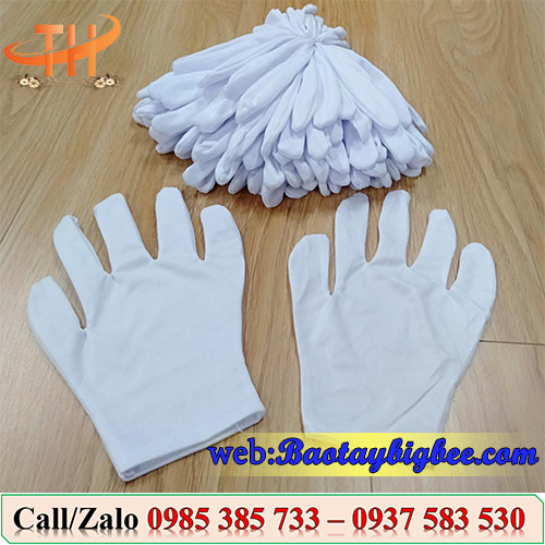 Găng tay vải thun lạnh chất lượng Găng tay vải thun lạnh chất lượng