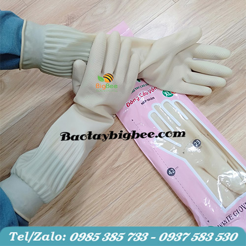 Bao tay cao su bảo vệ tay trước vật bén nhọn Bao tay cao su bảo vệ tay trước vật bén nhọn