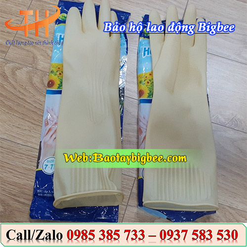 Găng tay cao su Hướng Dương Găng tay cao su Hướng Dương