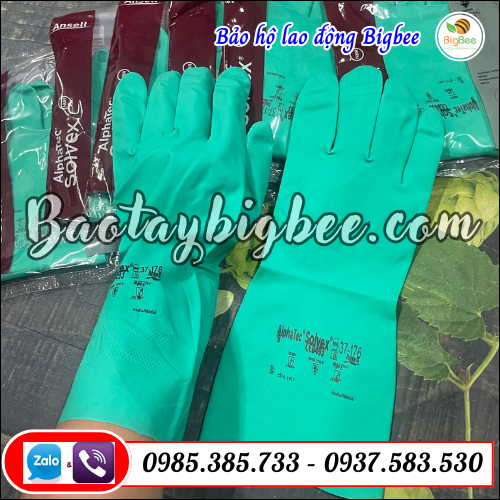 Găng tay Ansell 37-176 chống hóa chất. Găng tay Ansell 37-176 chống hóa chất.