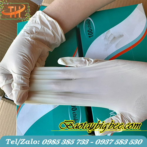 Găng tay cao su đàn hồi co dãn tốt Găng tay cao su đàn hồi co dãn tốt