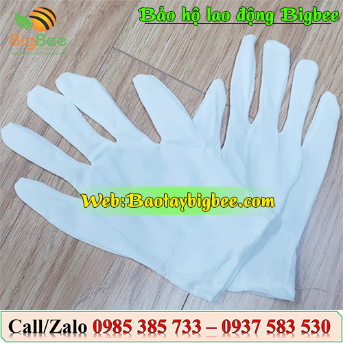 >Ưu điểm của găng tay thun trắng<