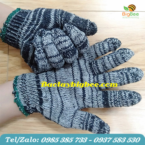 Bao tay len muối tiêu thích hợp nhiều ngành nghề Bao tay len muối tiêu thích hợp nhiều ngành nghề