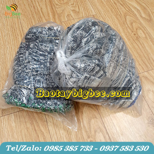 Quy cách đóng gói bao tay len muối tiêu Quy cách đóng gói bao tay len muối tiêu