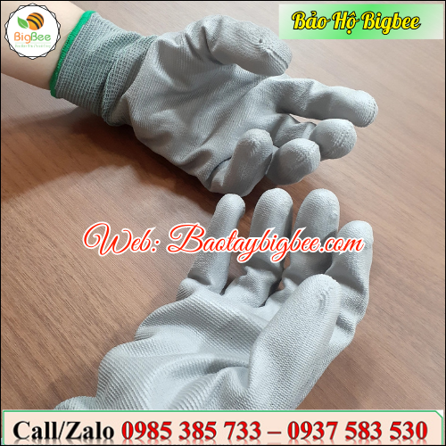 ...Găng tay phủ PU chống tĩnh điện lòng bàn tay... ...Găng tay phủ PU chống tĩnh điện lòng bàn tay...