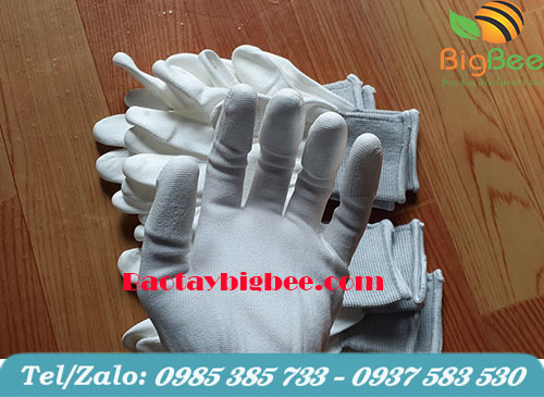 Găng tay phủ PU có nhiều màu và kích cỡ. Găng tay phủ PU có nhiều màu và kích cỡ.