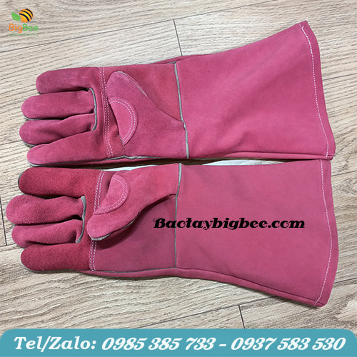 Bao tay da hàn chống tia lửa, vụn kim loại Bao tay da hàn chống tia lửa, vụn kim loại