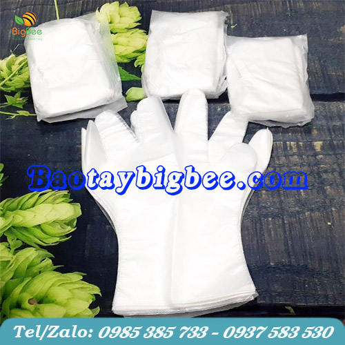 Găng tay xốp dùng 1 lần Găng tay xốp dùng 1 lần