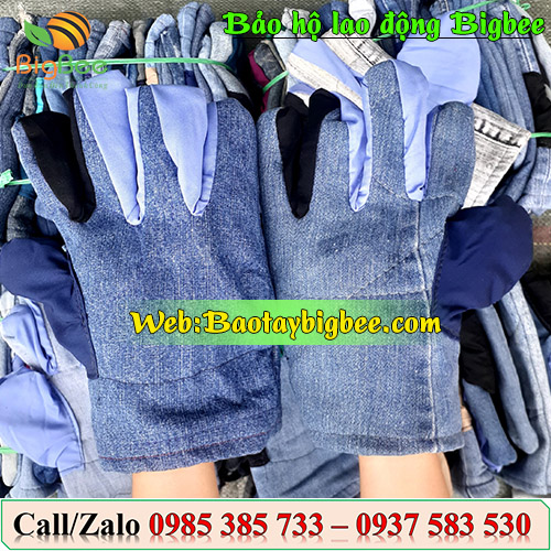 >>>Găng tay bảo hộ vải jean >>>Găng tay bảo hộ vải jean