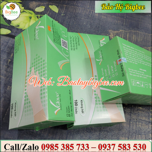 ...Găng tay y tế không bột Vglove ... ...Găng tay y tế không bột Vglove ...