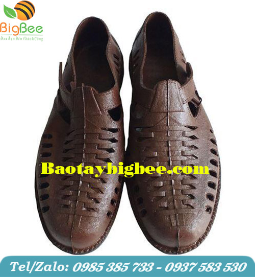 Giày nhựa quai dán GI6161 Giày nhựa quai dán GI6161