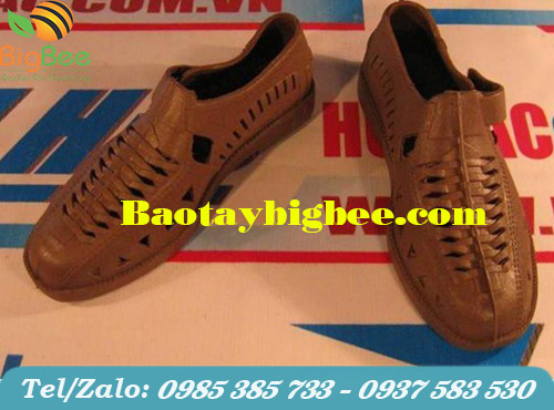 Giày nhựa quai dán GI6161 Giày nhựa quai dán GI6161