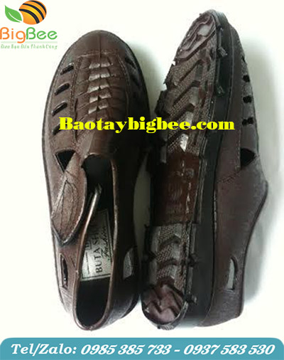 Giày nhựa quai dán GI6161 Giày nhựa quai dán GI6161