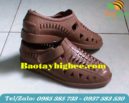 Giày nhựa quai dán GI6161 Giày nhựa quai dán GI6161