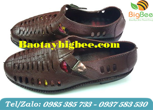 Giày nhựa quai dán GI6161 Giày nhựa quai dán GI6161