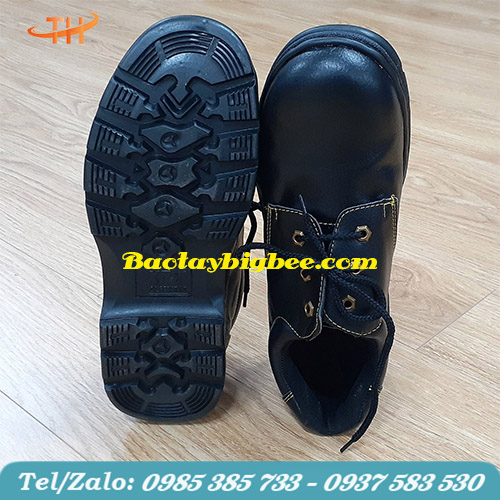 Giày bảo hộ đế cao su, mũi thép, lót thép cho công nhân Giày bảo hộ đế cao su, mũi thép, lót thép cho công nhân