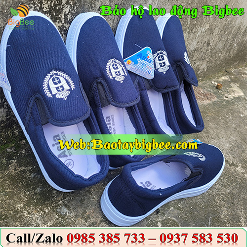 Giày asia xanh không dây - Giày lười Asia. Giày asia xanh không dây - Giày lười Asia.