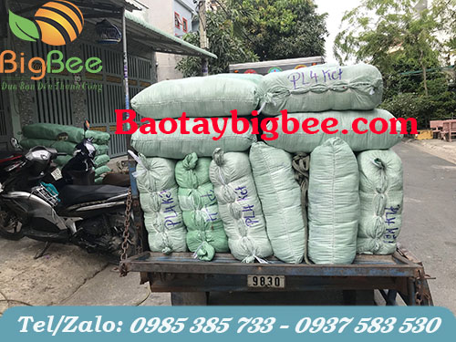 Hình ảnh đi giao bao tay cao su cho khách hàng Hình ảnh đi giao bao tay cao su cho khách hàng