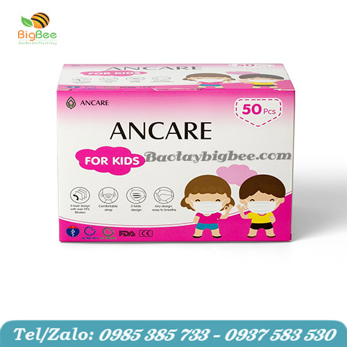 Khẩu trang y tế cho trẻ em Ancare Khẩu trang y tế cho trẻ em Ancare