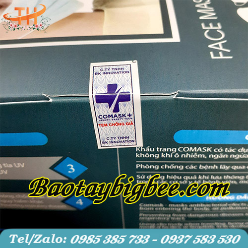 Khẩu trang có đầy đủ tem chống giả và giấy phép Khẩu trang có đầy đủ tem chống giả và giấy phép