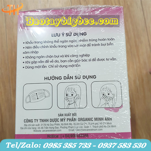 Khẩu trang y tế Ancare an toàn cho trẻ em Khẩu trang y tế Ancare an toàn cho trẻ em