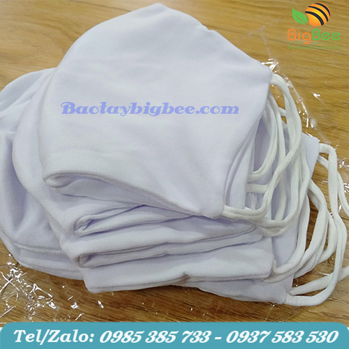 Khẩu trang vải kháng khuẩn lọc 80 - 90% bụi mịn. Khẩu trang vải kháng khuẩn lọc 80 - 90% bụi mịn.