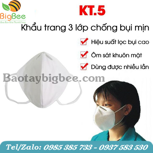 Khẩu trang y tế KT5 bảo vệ sức khỏe Khẩu trang y tế KT5 bảo vệ sức khỏe