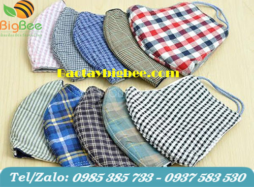 Khẩu trang vải chống nắng, chống bụi cho nam, nữ. Khẩu trang vải chống nắng, chống bụi cho nam, nữ.
