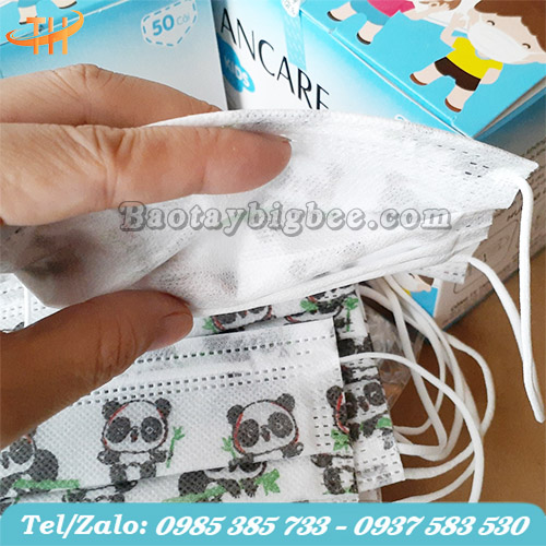 Khẩu trang in hình ngộ nghĩnh cho trẻ Khẩu trang in hình ngộ nghĩnh cho trẻ