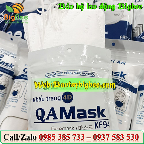 “Khẩu trang 4D lọc bụi bẩn kháng khuẩn”
