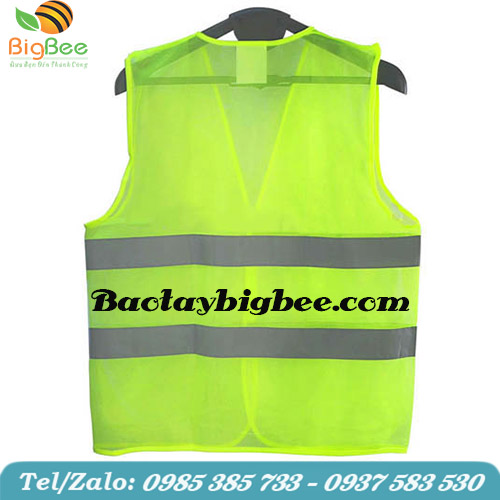 Mặt sau áo phảng quang 3M Mặt sau áo phảng quang 3M