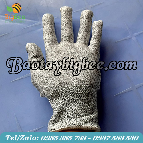 Mặt dưới bao tay chống cắt Mặt dưới bao tay chống cắt