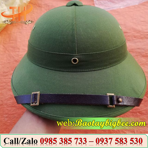 Mũ/ Nón cối màu xanh lính Mũ/ Nón cối màu xanh lính