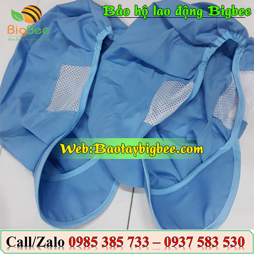 >Mũ vải xếp ly màu xanh<