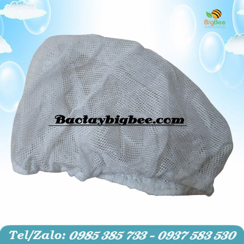 Mũ lưới có chun co dãn may viền Mũ lưới có chun co dãn may viền