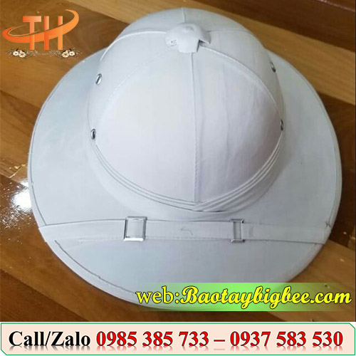 Mũ/ Nón cối màu trắng Mũ/ Nón cối màu trắng