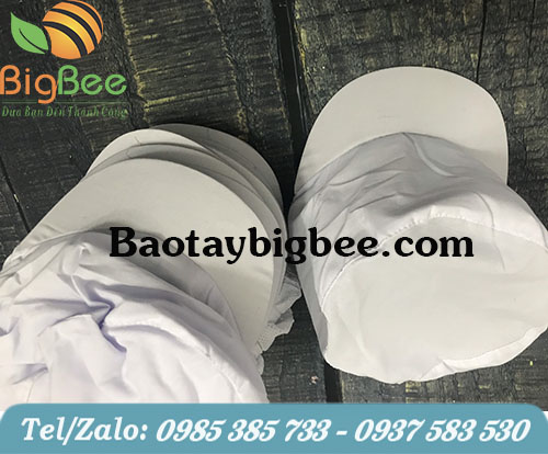 Nón kết xếp ly cho công nhân màu trắng Nón kết xếp ly cho công nhân màu trắng